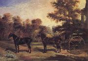 Benjamin Cam Norton Carriage France oil painting artist